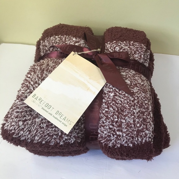 BAREFOOT DREAMS Cozy Chic Blanket Throw NEW TAG - Picture 2 of 16